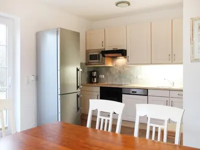 Küche/Küchenzeile in der Unterkunft Ostseeblick Ferienhaus