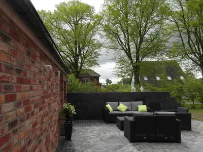 Ein Garten an der Unterkunft Schwannest 2