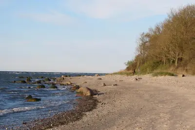 Naturlandschaft in der Nähe des Ferienhauses