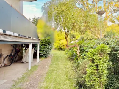 Ein Garten an der Unterkunft Kuestenliebe von OstseeAhoi