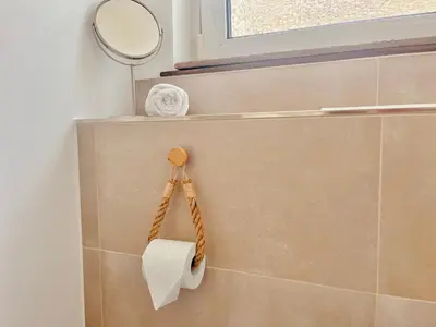 Ein Badezimmer in der Unterkunft Kuestenliebe von OstseeAhoi