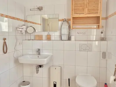 Ein Badezimmer in der Unterkunft Kuestenliebe von OstseeAhoi