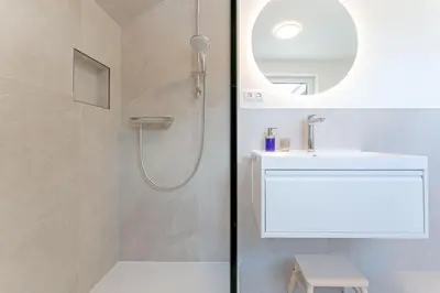 Ein Badezimmer in der Unterkunft Strandloiper