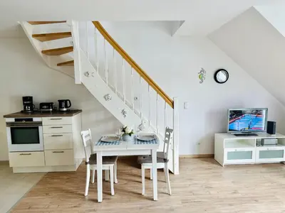 Küche/Küchenzeile in der Unterkunft Ferienwohnung in Timmendorfer Strand, Niendorf an der Ostsee