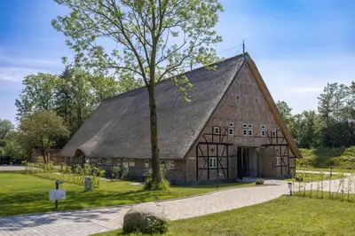 Ein Garten an der Unterkunft Reethus 22 Loft 1