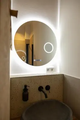 Ein Badezimmer in der Unterkunft Reethus 22 Loft 1