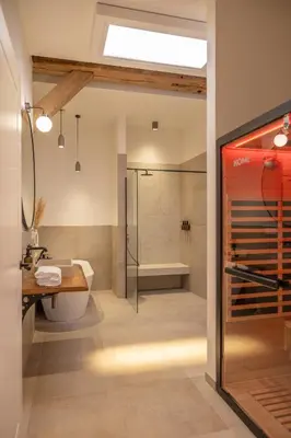 Ein Badezimmer in der Unterkunft Reethus 22 Loft 3