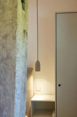 Ein Bett oder Betten in einem Zimmer der Unterkunft Reethus 22 Loft 3