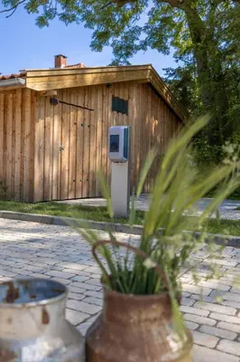 Ein Garten an der Unterkunft Reethus 22 Loft 6