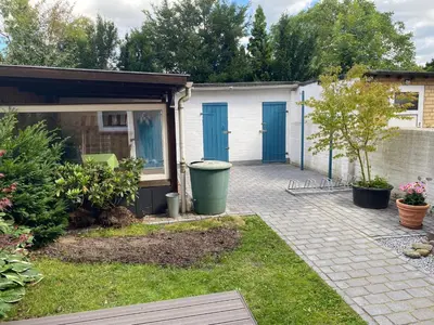Ein Garten an der Unterkunft Ferienwohnung Mia