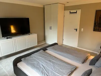 TV/Unterhaltungsangebot in der Unterkunft Traumhafte Ferienwohnung zwischen Ostsee und Hansestadt