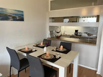 Küche/Küchenzeile in der Unterkunft Ferienpark Sierksdorf Haus 5 WE 595