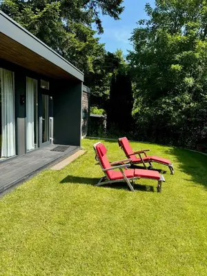 Ein Garten an der Unterkunft Gronenberger Mühle Haus 22