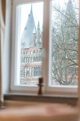 Grundriss der Unterkunft Apartment mit Traveblick