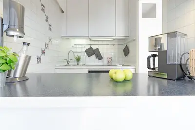 Küche/Küchenzeile in der Unterkunft Panoramic NiNis Mupfel