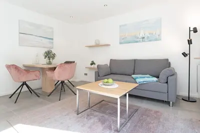 Ein Sitzbereich in der Unterkunft Appartementhausanlage Wennseestraße Wenn 43