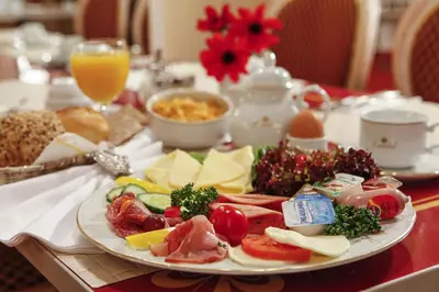 Essen im Hotel oder in der Nähe