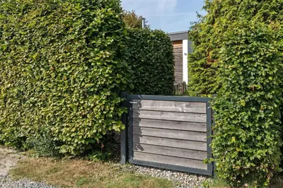 Ein Garten an der Unterkunft Flotte Flunder