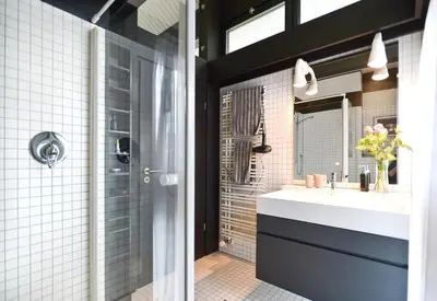 Ein Badezimmer in der Unterkunft WOH15 Kapitänsresidenz
