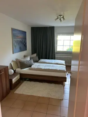 Ein Bett oder Betten in einem Zimmer der Unterkunft Urlaub im Erlenweg