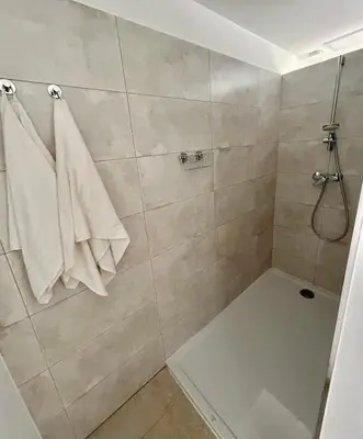 Ein Badezimmer in der Unterkunft Smilla