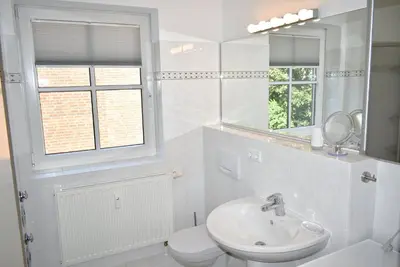 Ein Badezimmer in der Unterkunft Exklusives Appartement Großzügig & topmodern