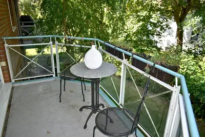 Ein Balkon oder eine Terrasse in der Unterkunft Exklusives Appartement Großzügig & topmodern