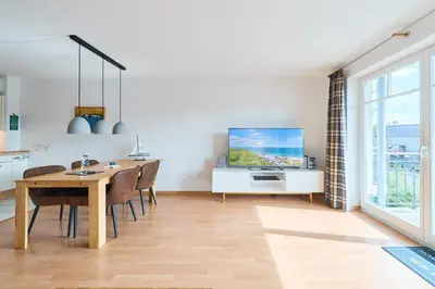 TV/Unterhaltungsangebot in der Unterkunft Residenz Johannsens Ap B13