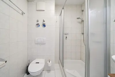Ein Badezimmer in der Unterkunft Residenz Niendorf Apartment 23