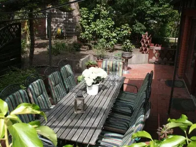 Ein Garten an der Unterkunft Raphael - 