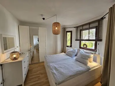 Ein Bett oder Betten in einem Zimmer der Unterkunft Raphael - 