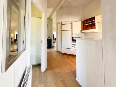 Küche/Küchenzeile in der Unterkunft Strandblick - Dorf 1 Ferienhaus 13