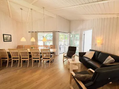 Ein Sitzbereich in der Unterkunft Strandblick - Dorf 1 Ferienhaus 13