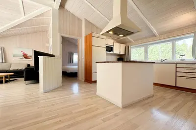 Küche/Küchenzeile in der Unterkunft Strandblick - Dorf 1 Ferienhaus 10