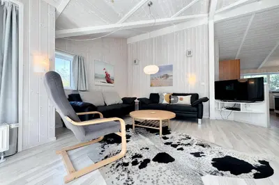 TV/Unterhaltungsangebot in der Unterkunft Strandblick - Dorf 1 Ferienhaus 10