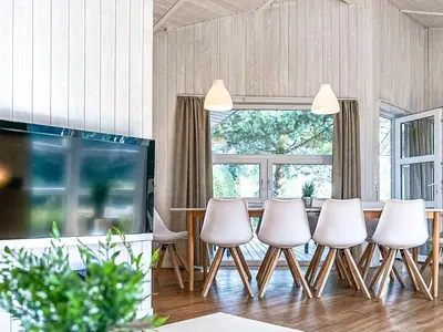 TV/Unterhaltungsangebot in der Unterkunft Strandblick - Dorf 1 Ferienhaus 21