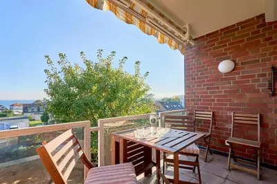Ein Balkon oder eine Terrasse in der Unterkunft Pelka-Loft