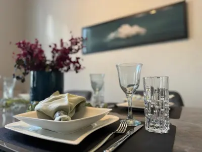 Essen in der Ferienwohnung oder in der Nähe