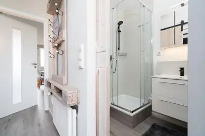 Ein Badezimmer in der Unterkunft Ferienpark Sierksdorf App 314