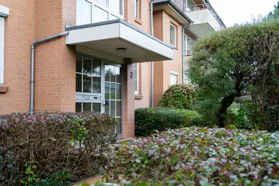Ein Garten an der Unterkunft Ferienwohunng in Niendorf