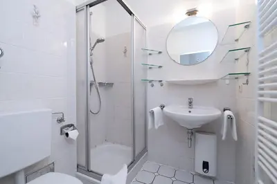 Ein Badezimmer in der Unterkunft Ferienwohunng in Niendorf