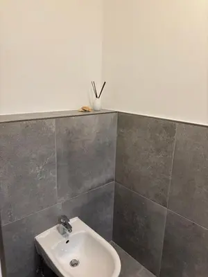 Ein Badezimmer in der Unterkunft OstseeLiebe