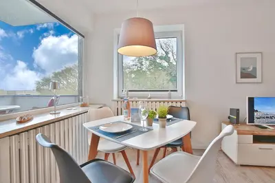 TV/Unterhaltungsangebot in der Unterkunft Gorch Fock Ring Balticview Appartement 19