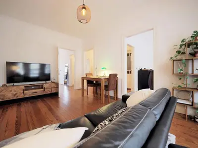 TV/Unterhaltungsangebot in der Unterkunft Altbauwohnung im Herzen Lübecks