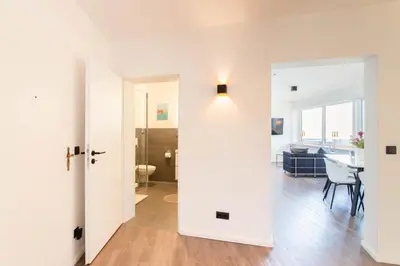 Ein Badezimmer in der Unterkunft Ferienwohnung Hummer Scharbeutz