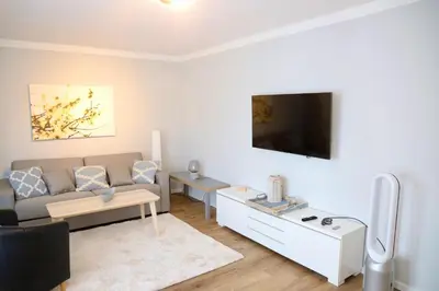 TV/Unterhaltungsangebot in der Unterkunft Apartments Meerzeit B