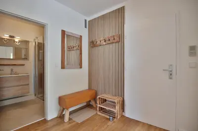 Ein Badezimmer in der Unterkunft Die Insel Seaside Appartement 7