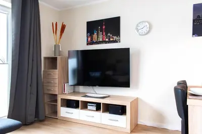 TV/Unterhaltungsangebot in der Unterkunft Ferienwohnung Seebrücke 18 - Scharbeutz
