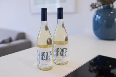 Getränke in der Unterkunft Meerzeit