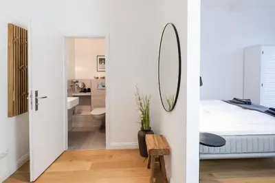 Ein Badezimmer in der Unterkunft Meerzeit
